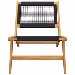 VidaXL 319155 outdoor chair Terrace Polyester, Teak - Additional view 7