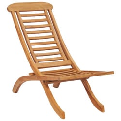 VidaXL 319163 outdoor chair Terrace Padded seat Teak