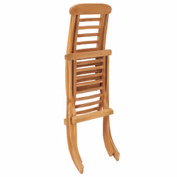 VidaXL 319163 outdoor chair Terrace Padded seat Teak - Additional view 5