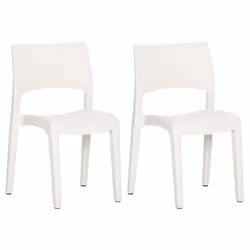 VidaXL 317726, Terrace, Polypropylene (PP), White, 500 mm, 510 mm, 820 mm