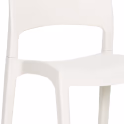 VidaXL 317726 outdoor chair Terrace Polypropylene (PP) White - Additional view 8