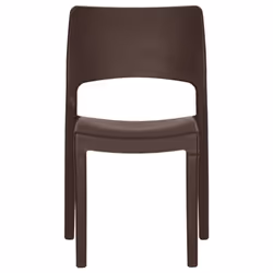 VidaXL 317727 outdoor chair Terrace Polypropylene (PP) Mocha - Additional view 4