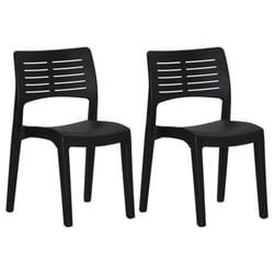 VidaXL 317728 outdoor chair Terrace Polypropylene (PP) Anthracite