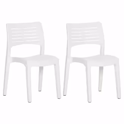VidaXL 317729, Terrace, Polypropylene (PP), White, 500 mm, 510 mm, 820 mm