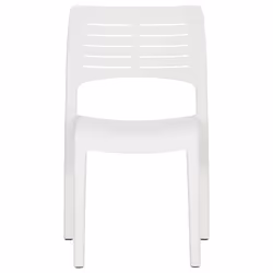 VidaXL 317729 outdoor chair Terrace Polypropylene (PP) White - Additional view 4