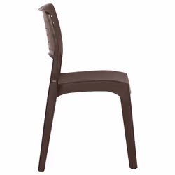 VidaXL 317730 outdoor chair Terrace Polypropylene (PP) Mocha - Additional view 5