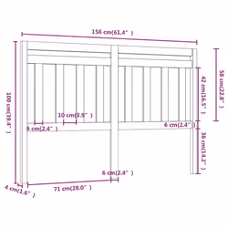 VidaXL 814099 headboard/footboard - Additional view 5