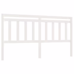 VidaXL 814115, White, Pinewood, 2060 mm, 100 cm, 40 mm