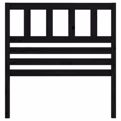 VidaXL 814123 headboard/footboard Black - Additional view 4