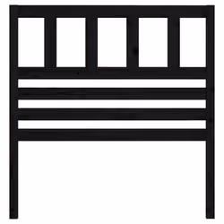VidaXL 814128 headboard/footboard Black - Additional view 4