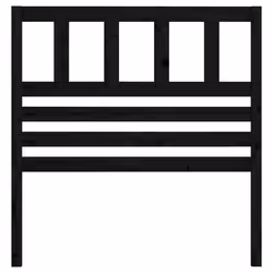 VidaXL 814133 headboard/footboard Black