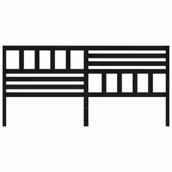 VidaXL 814163 headboard/footboard Black - Additional view 4
