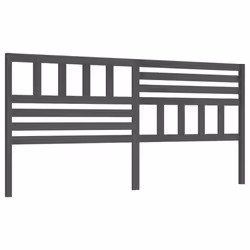 VidaXL 814166, Grey, Pinewood, 2060 mm, 100 cm, 40 mm