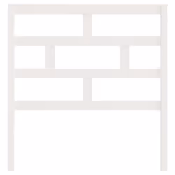 VidaXL 814175 headboard/footboard White - Additional view 4