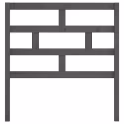 VidaXL 814186 headboard/footboard Grey - Additional view 4