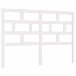 VidaXL 814190, White, Pinewood, 1410 mm, 100 cm, 40 mm