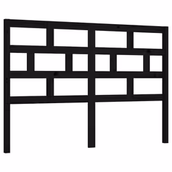 VidaXL 814193, Black, Pinewood, 1410 mm, 100 cm, 40 mm