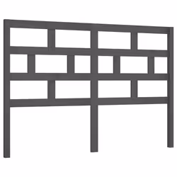 VidaXL 814196, Grey, Pinewood, 1460 mm, 100 cm, 40 mm