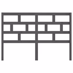 VidaXL 814196 headboard/footboard Grey - Additional view 4