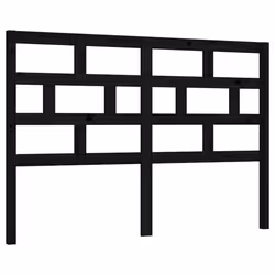 VidaXL 814198, Black, Pinewood, 1460 mm, 100 cm, 40 mm