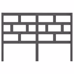 VidaXL 814211 headboard/footboard Grey - Additional view 4