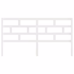 VidaXL 814215 headboard/footboard White - Additional view 4