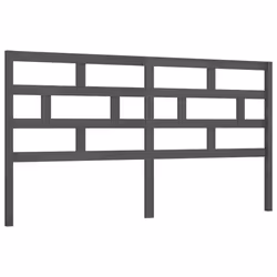 VidaXL 814216, Grey, Pinewood, 2060 mm, 100 cm, 40 mm