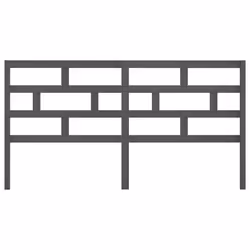 VidaXL 814216 headboard/footboard Grey - Additional view 4