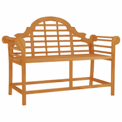 vidaXL Garden Lounge Set 4 Piece Solid Wood Teak Wooden Table Chair Patio Set - Additional view 4