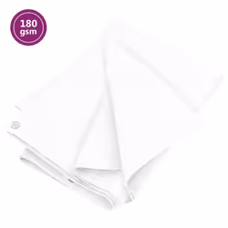 vidaXL Tarpaulin 180 g/m² 4x6 m White HDPE Tarp Ground Sheet Camping Cover