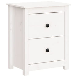 VidaXL 813681 nightstand/bedside table White
