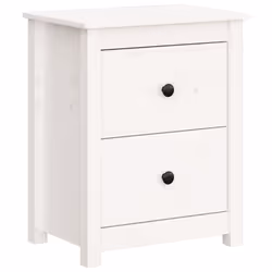 VidaXL 813682 nightstand/bedside table White