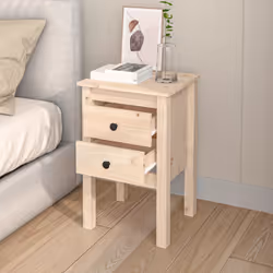 VidaXL 813689 nightstand/bedside table
