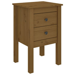 VidaXL 813695 nightstand/bedside table Brown