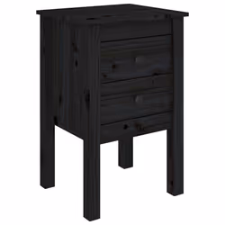 VidaXL 813698 nightstand/bedside table Black - Additional view 5
