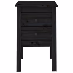 VidaXL 813698 nightstand/bedside table Black - Additional view 6