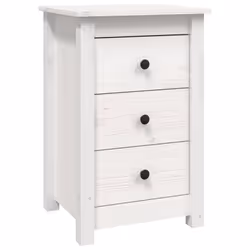 VidaXL 813701, White, Pinewood, 400 mm, 350 mm, 615 mm, 1 pc(s)