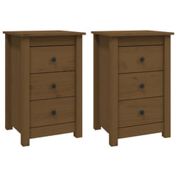 VidaXL 813706 nightstand/bedside table Brown
