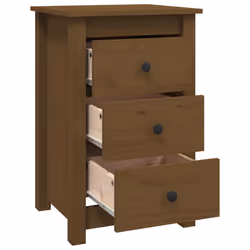 VidaXL 813706 nightstand/bedside table Brown - Additional view 5
