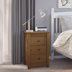 VidaXL 813706 nightstand/bedside table Brown - Additional view 7