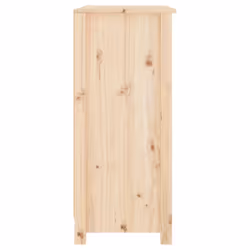 vidaXL Solid Wood Pine Sideboard Wooden Side Cabinet Home Organiser Cupboard - Additional view 9