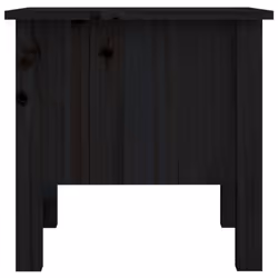 vidaXL 1/2x Solid Wood Pine Side Table Multi Colours 40x40x39 cm/50x50x49 cm - black, 40 x 40 x 39 cm/1 - Additional view 8