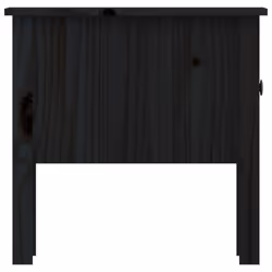 vidaXL 1/2x Solid Wood Pine Side Table Multi Colours 40x40x39 cm/50x50x49 cm - black, 50 x 50 x 49 cm/2 - Additional view 10