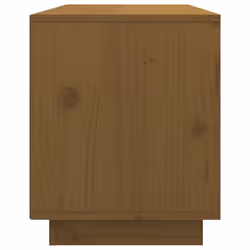 vidaXL Solid Wood Pine TV Cabinet Living Room TV Stand Furniture Multi Colours - honey brown - Additional view 5