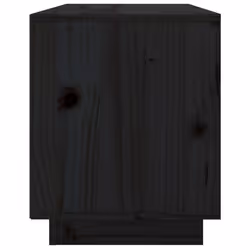 vidaXL Solid Wood Pine TV Cabinet Living Room TV Stand Furniture Multi Colours - black - Additional view 5