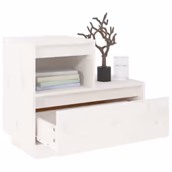 VidaXL 814377 nightstand/bedside table White - Additional view 8