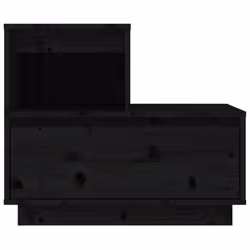 VidaXL 814383 nightstand/bedside table Black - Additional view 4
