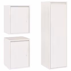 VidaXL 3100165, White, Wood, Wood, 1 pc(s)