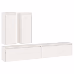 VidaXL 3100180, White, Wood, Wood, 1 pc(s)