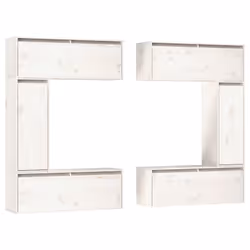 VidaXL 3100200, White, Wood, Wood, 1 pc(s)